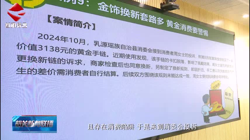 【誠信建設】我市公布2024年度十大消費維權(quán)典型案例 以案釋法護航放心消費